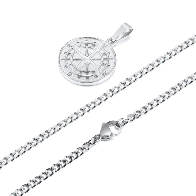 Compass Weave Neck Chain